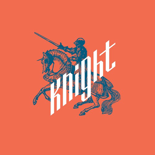 Knight Brewery Logo Design
