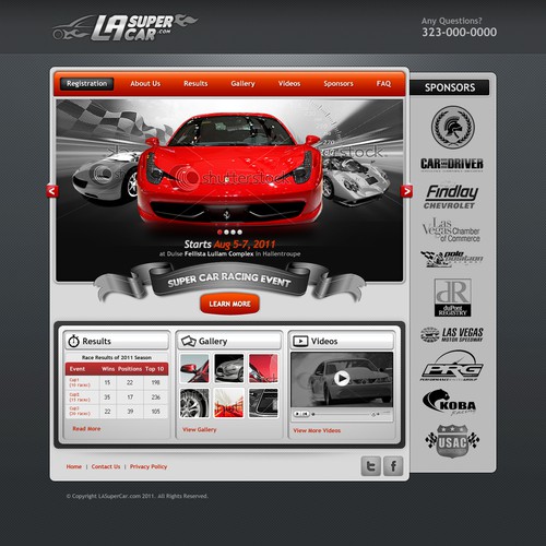 Do you like Fast Cars? This design contest is for you. 