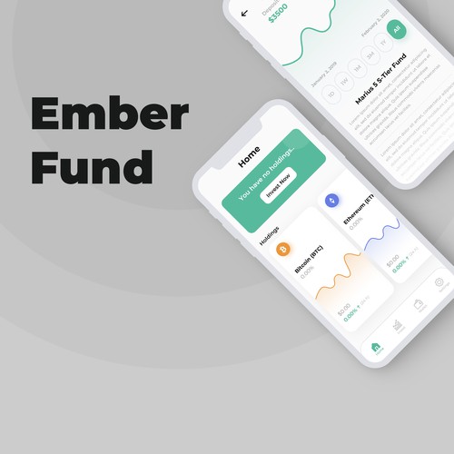 Ember Fund App UI Design