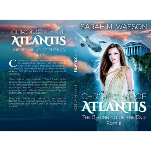 Print Book Cover for Chronicles of Atlantis Part II