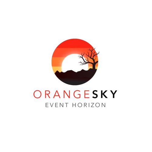Orange Sky logo design 