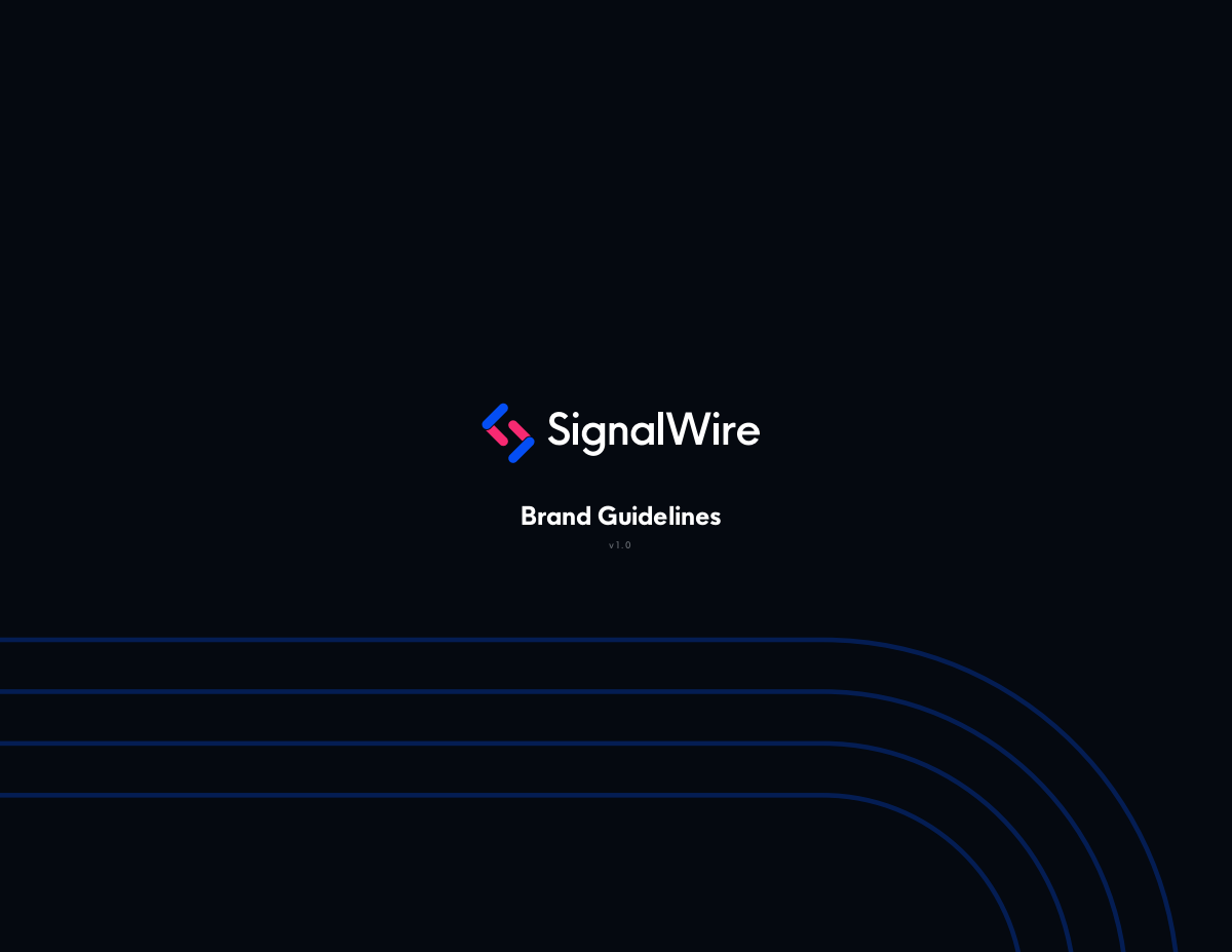 SignalWire品牌样式指南