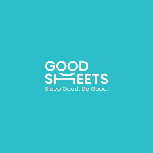 Good Sheets : Fun, approachable, playful logo for a bed linen subscription service