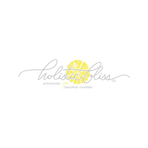 Fresh-feeling logo for a holistic health coach