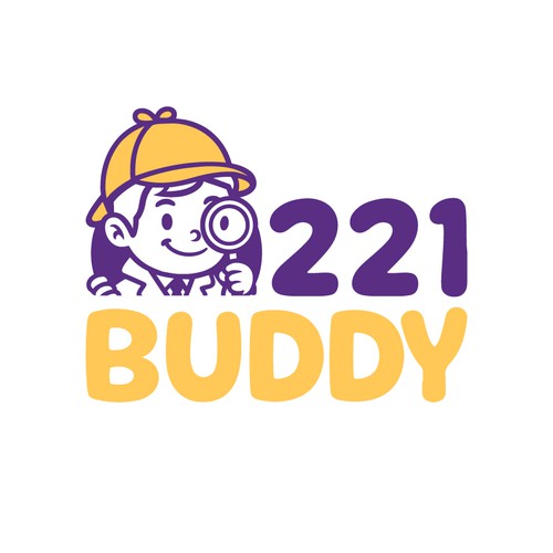 221Buddy logo design