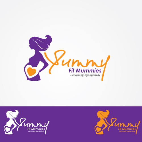 'Yummy Fit Mummies' logo