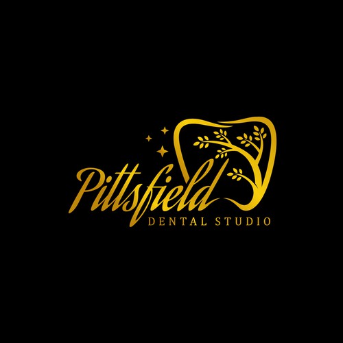 High end logo for Pittsfield Dental Studio