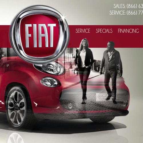 website design for www.fiatofkirkland.com