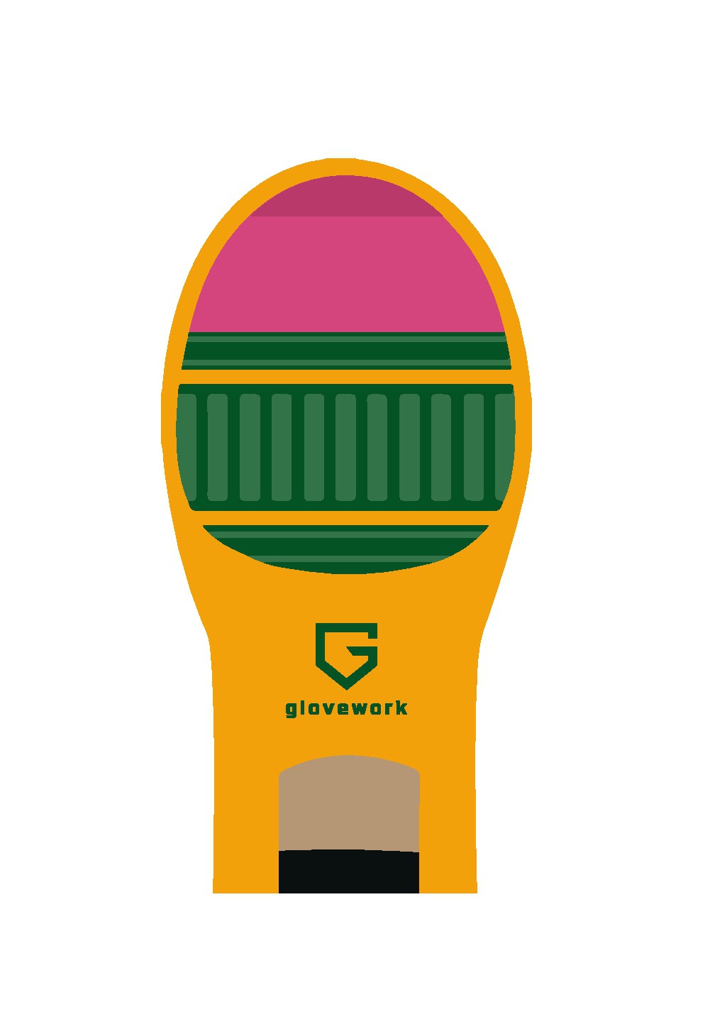 Baseball sliding mitt design
