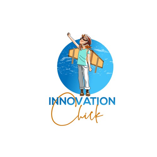 Logo for encouraging innovations company.