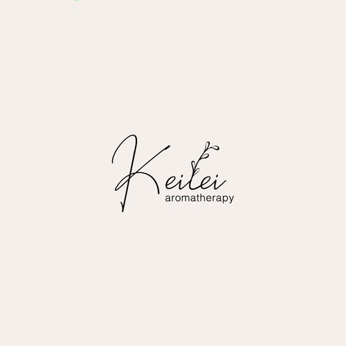 Logo designed for Keilei Aromatherapy