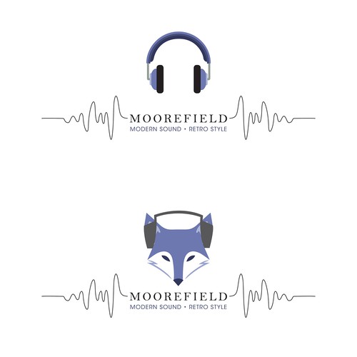 New logo concept for audio company