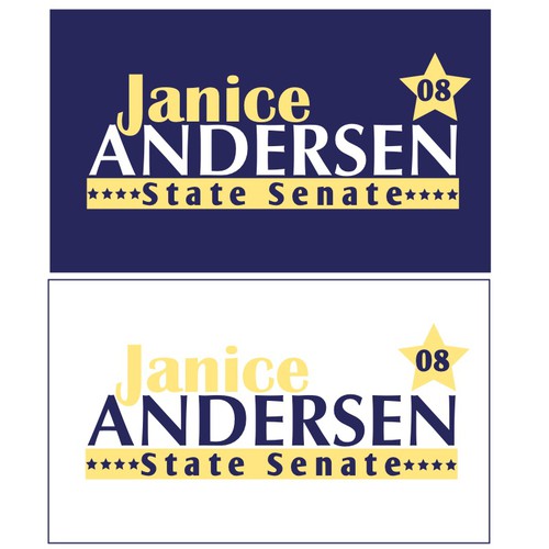 Andersen Political Yard Sign