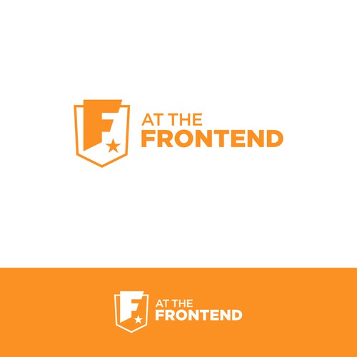 At the Frontend Design Conference Logo