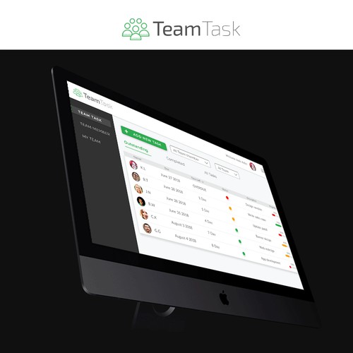 Team Task - Dashboard Design