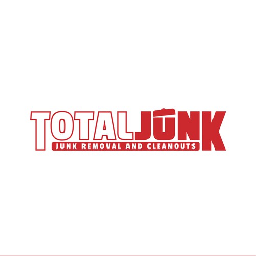 Logo concept for junk removal company