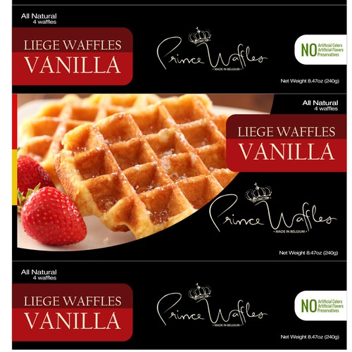 Help Freshen Up Our Logo and Package Design – Prince Waffles