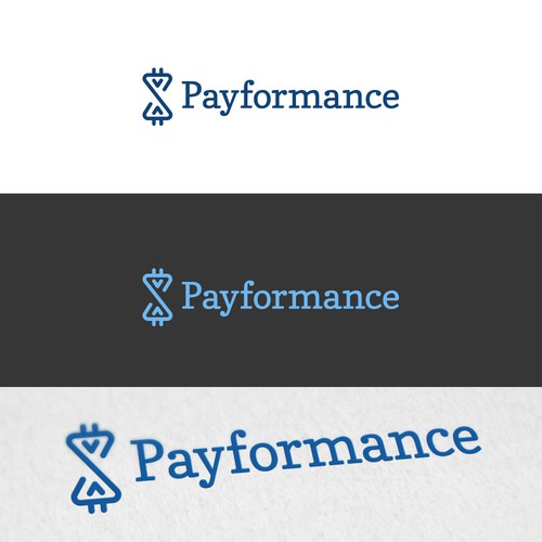 Logo concept for payment solution business