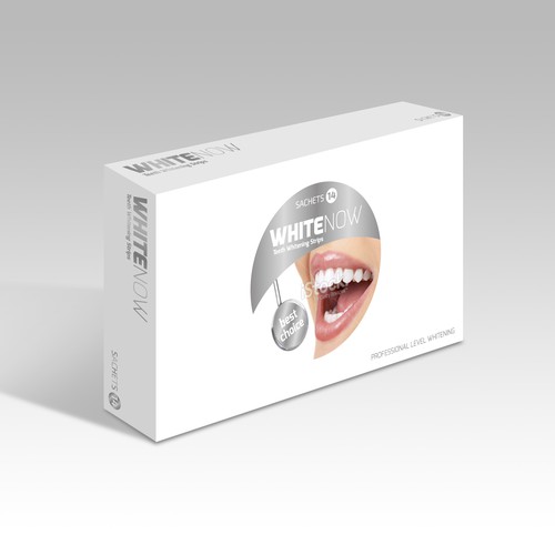 Packaging Design for Teeth Whitening Strips