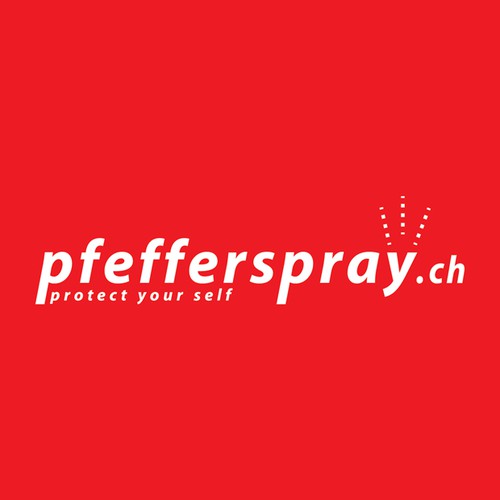 Logo design for a pepper spray shop