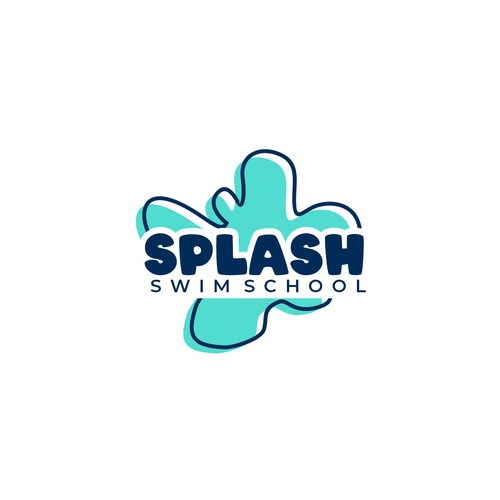 Swimming school logo