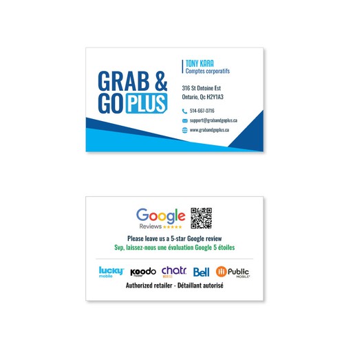 Grabandgoplus - Business Card