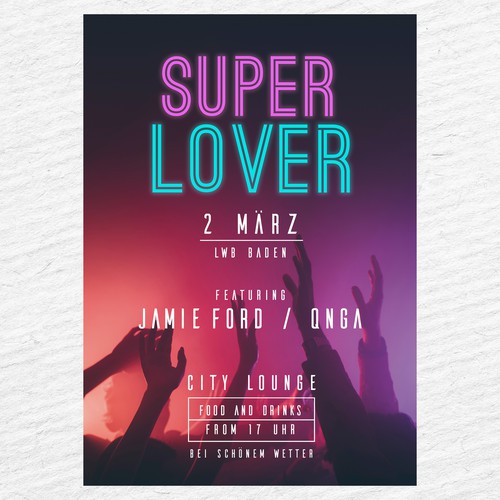 SUPER LOVER Poster