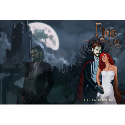 Help Leo Featherstone with a new vampire book cover illustration