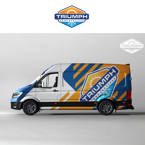 Van wrap design