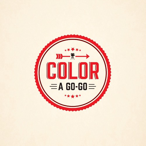 Logo Design for COLOR A GO-GO, a Media and Entertainment Company specializing in digital color for film and television.