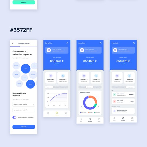 Finance App design