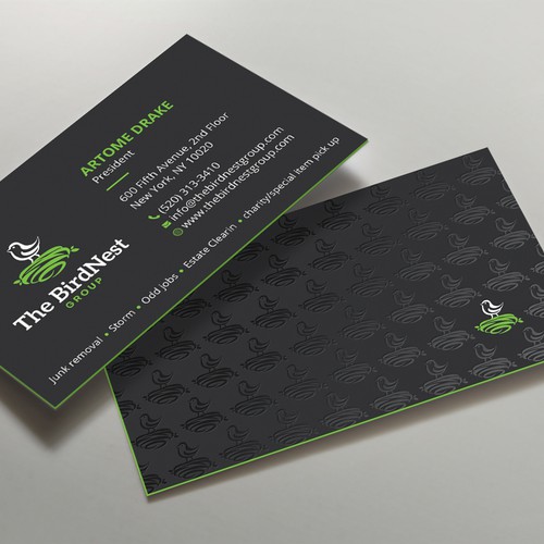 Business card design