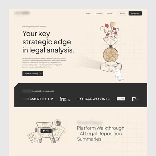 Smart AI Legal Analysis Website
