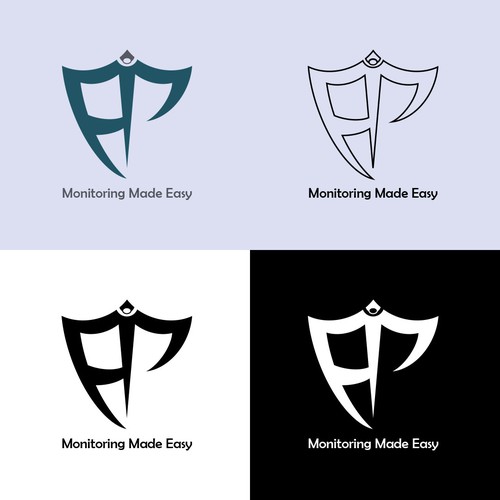 Monogram Logo Concept for a Security Cameras Company