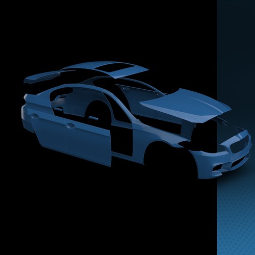 3D Car illustration