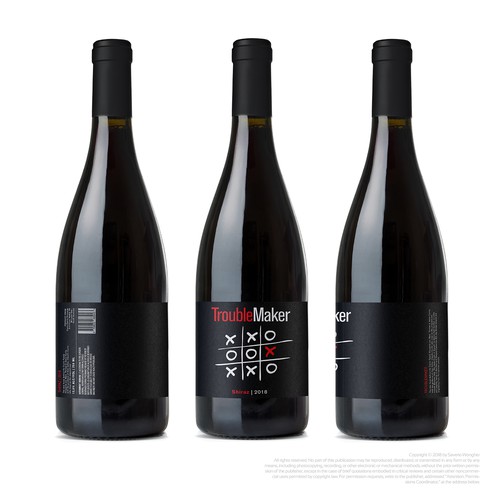 Australian wine label 