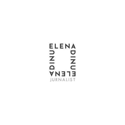Elena Dinu - freelancer journalist logo