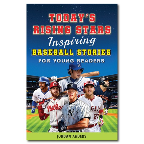BOOK COVER FOR BASEBALL STORIES