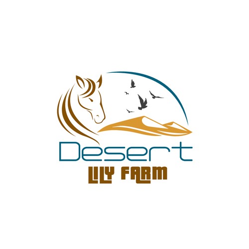 Desert Lily Logo Design