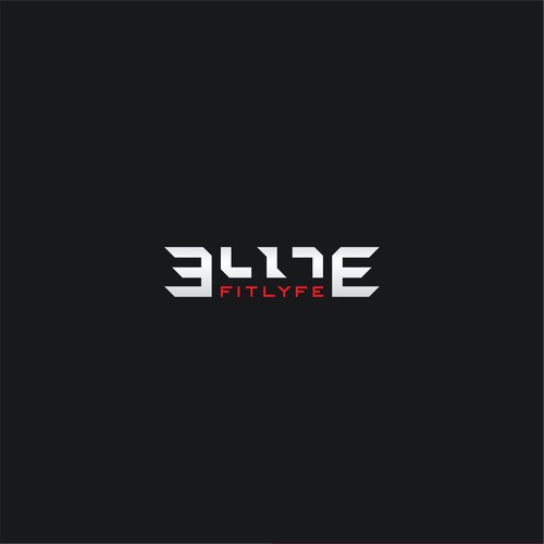Create a simple, clean, powerful logo to start my new Fitness Apparel line called "Elite FitLyfe"