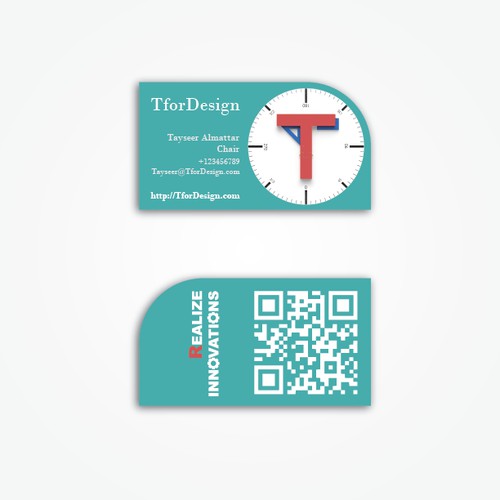 Abnormal Business Card for TforDesign.com !? Please come in!