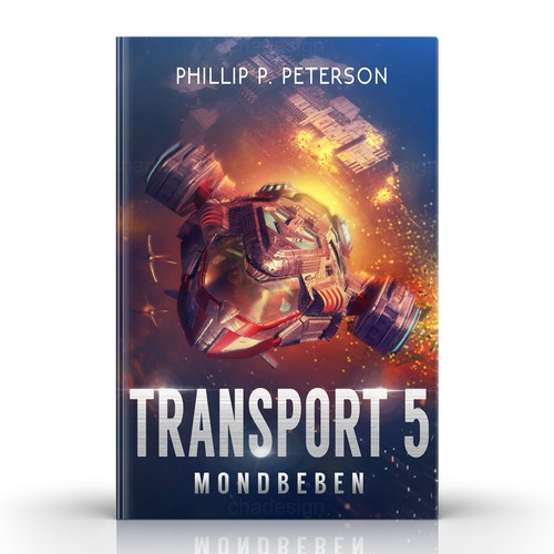 SCI-FI book cover 'TRANSPORT5'