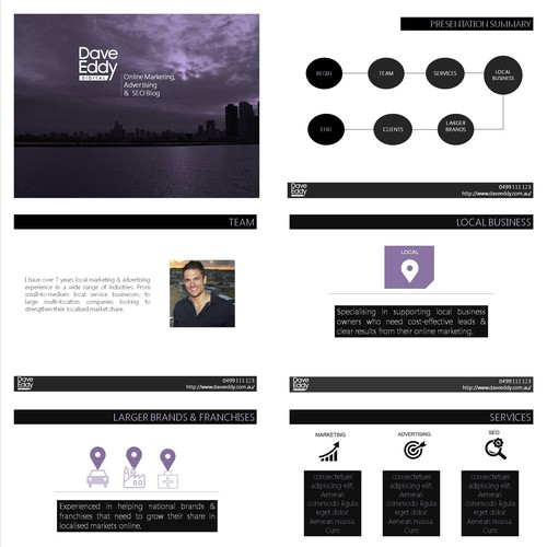 Dave Eddy DIGITAL Presentation Template