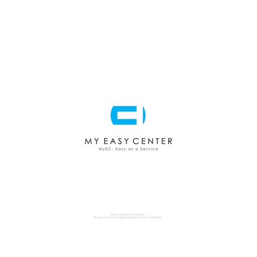 Logo designfor My Easy Center an IT asset management software