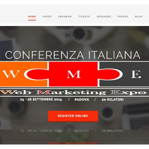 Creare il logo dell'evento sul web marketing più importante in italia