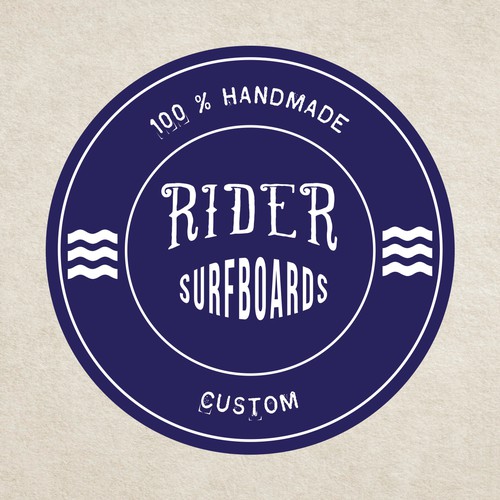 Rider Surfboards is looking for a face-lift with a fresh, appealing logo
