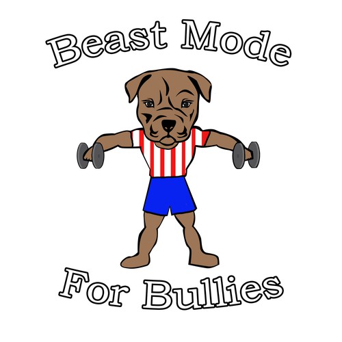 Beast Mode For Bullies tee design