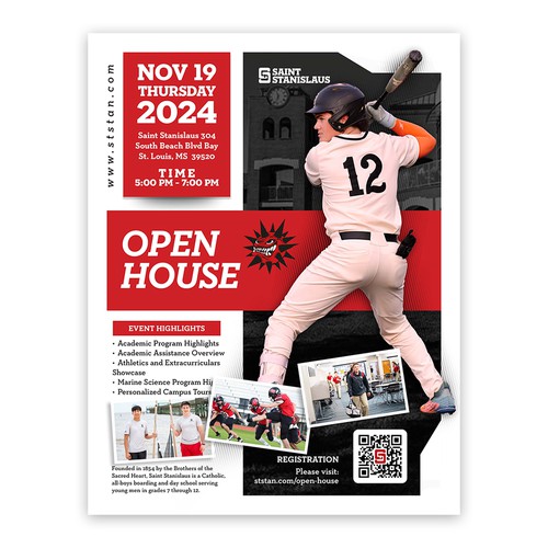 Flyer for Open House Event