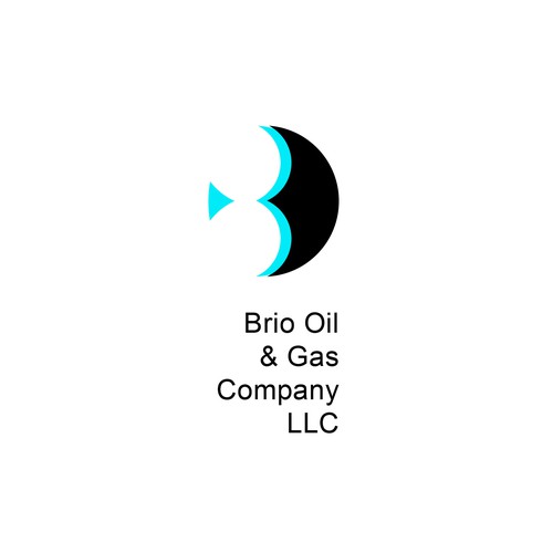 Logo concept for a Brio Oil & Gas company
