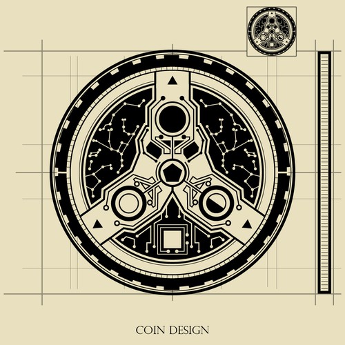 Coin Design for a Science Fiction Fantasy